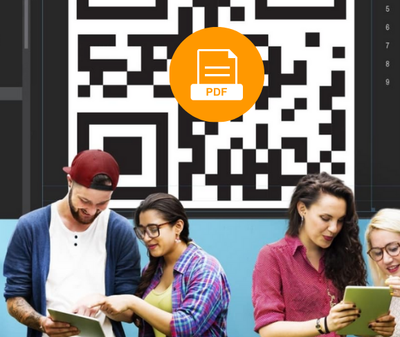 Create QR Code for PDF | Supercode QR Code Generator