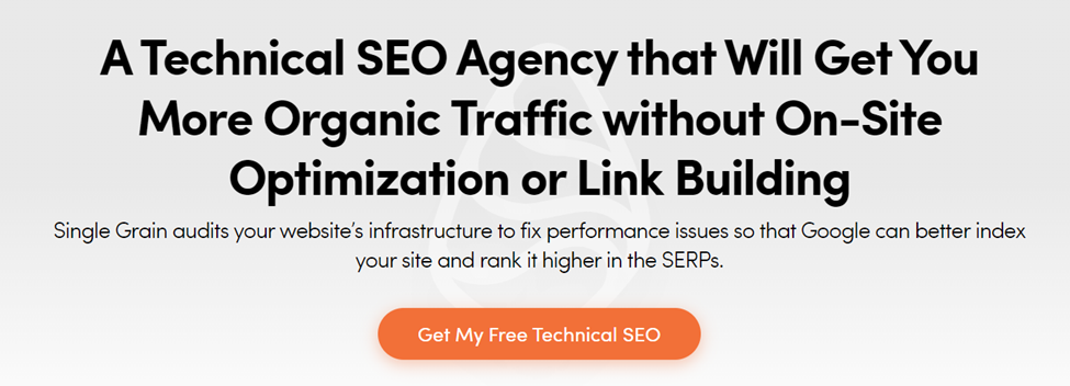 single grain technical seo agency
