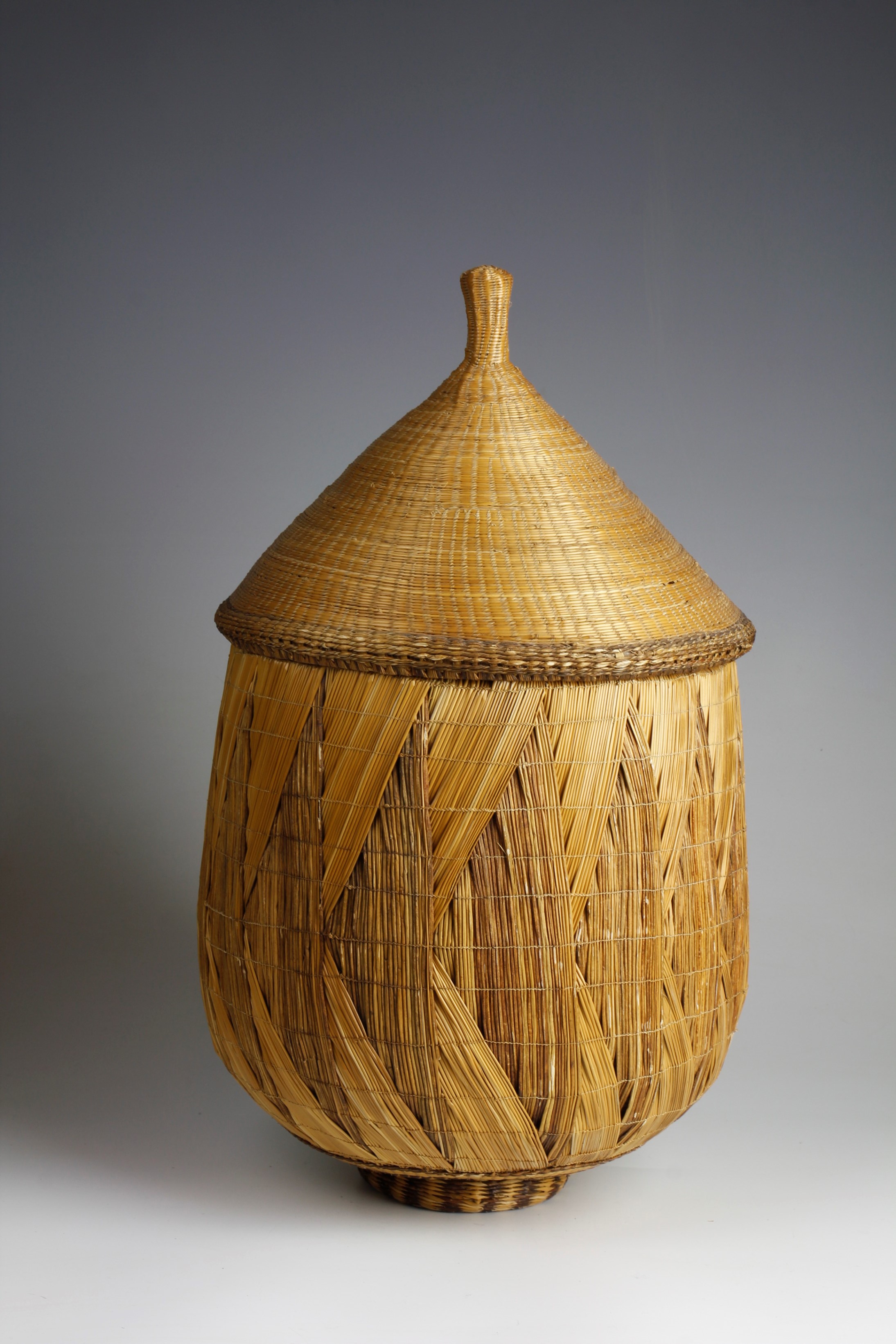 Large Tutsi Grass Fibre Prestige Basket, Rwanda | £780 | TRIBAL ...