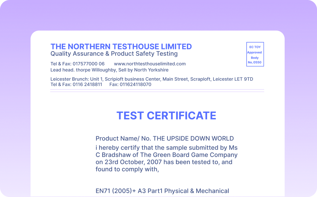 Test Certificate OCR & Automated Workflows