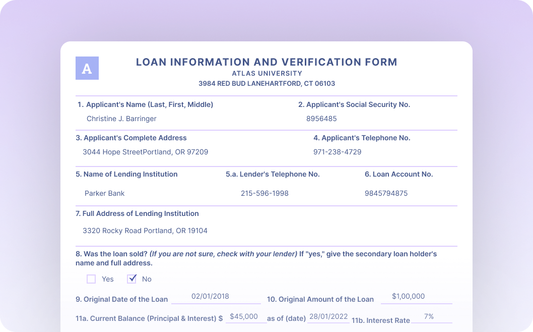 Loan Data Verification OCR & Automated Workflows