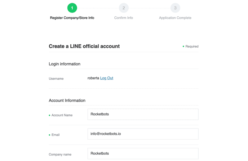 Add your basic information to create an account.