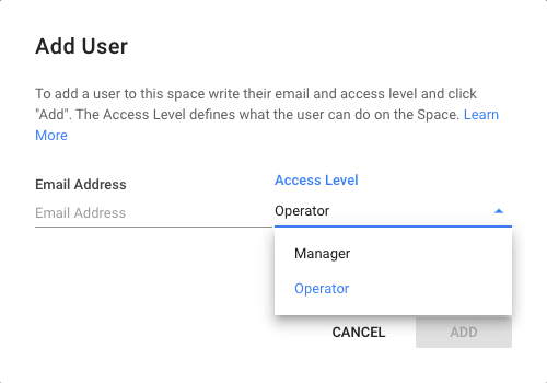 Au lieu d'exporter l'historique des conversations de Dialogflow pour les clients, il suffit de se connecter à la plateforme Rocketbots, d'inviter vos clients en tant qu'utilisateur et de leur permettre d'explorer les conversations de l'agent Dialogflow .