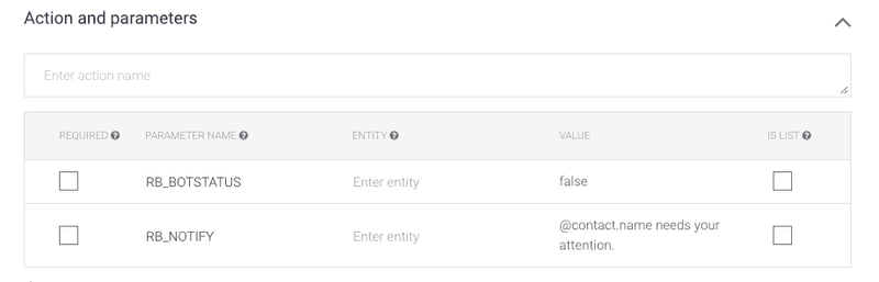 To create a Dialogflow Human Handover first modify the fallback intent, then create a talk to human intent.