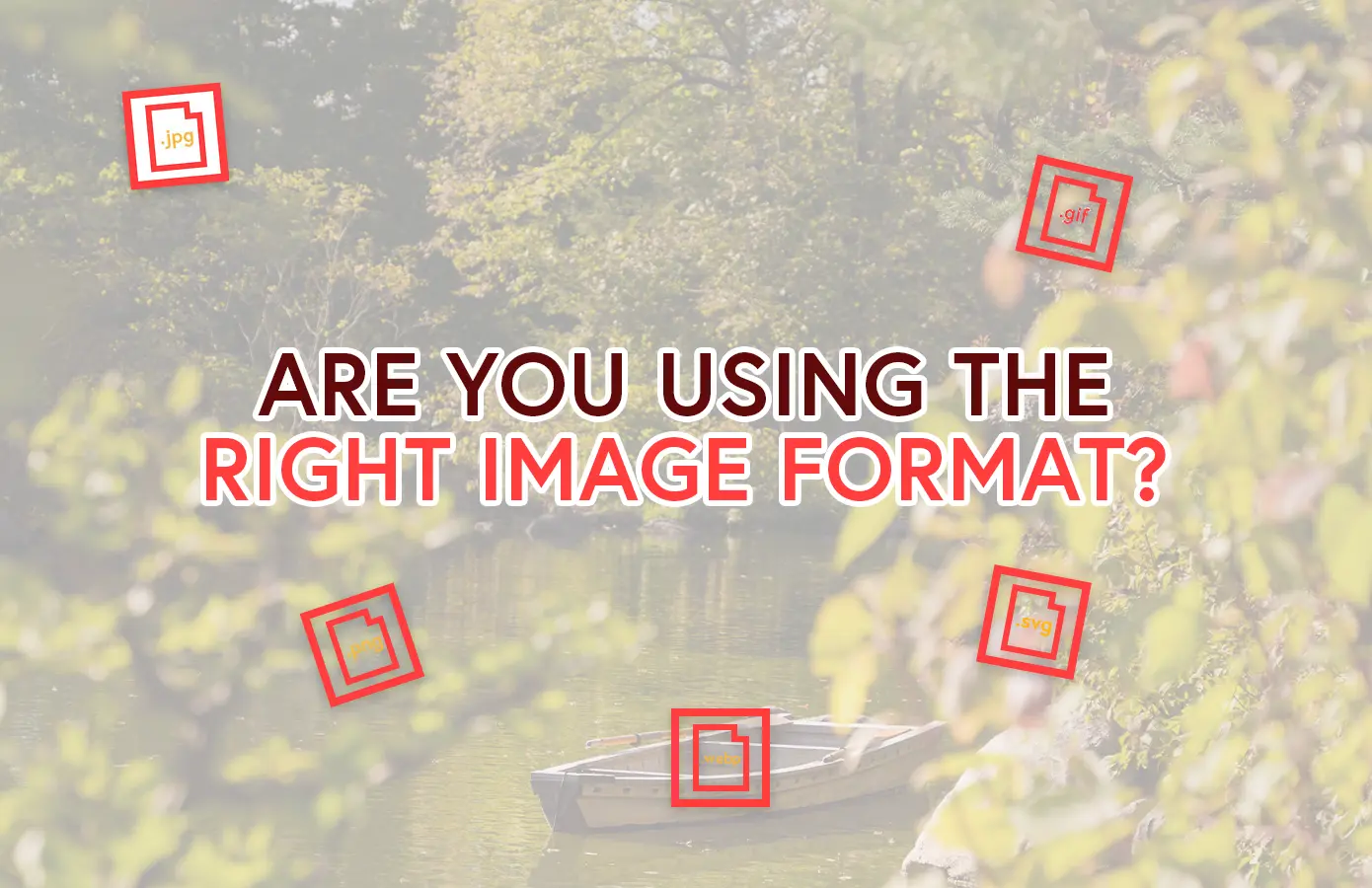 The type of images your should use on the web