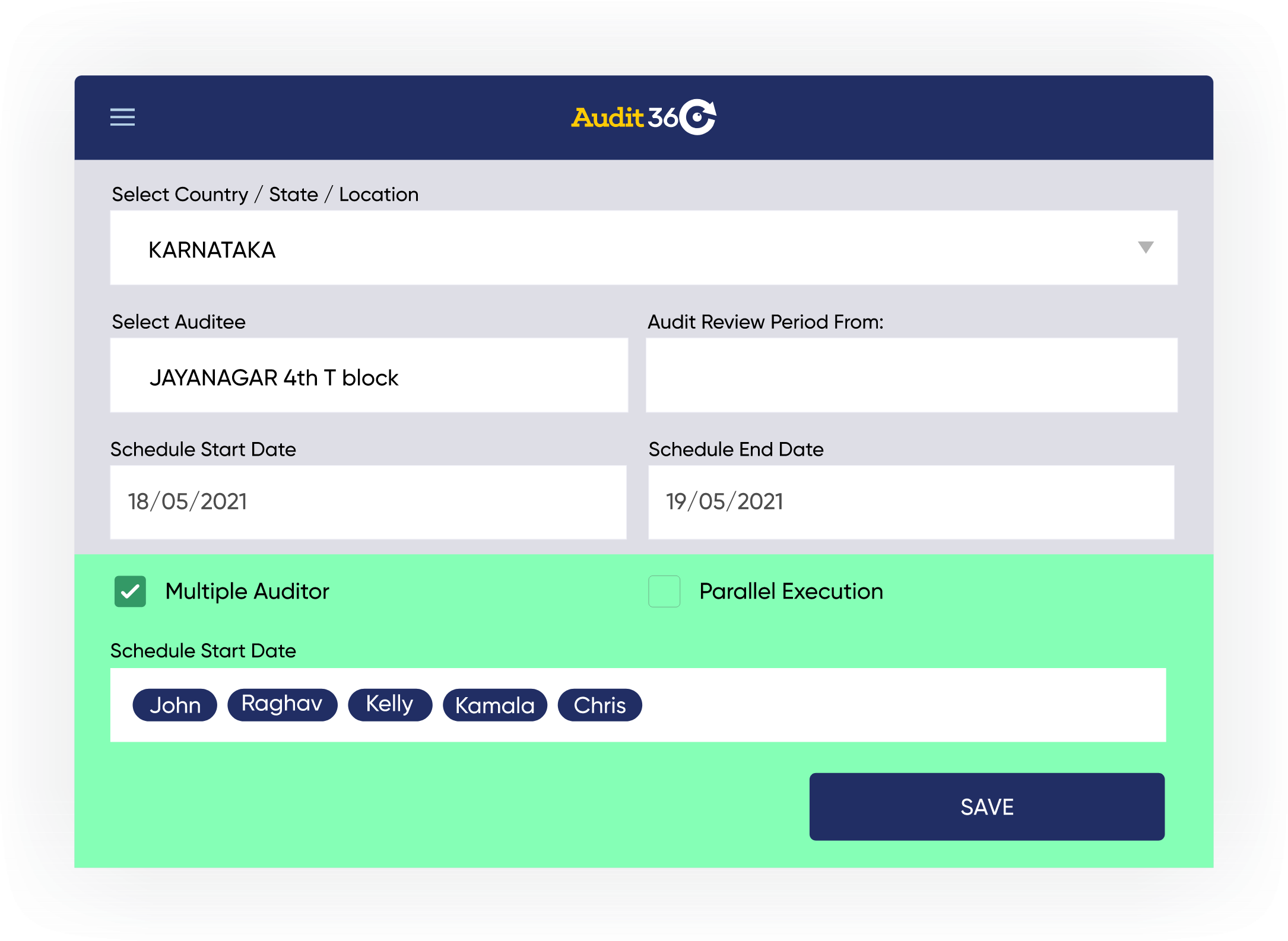 Digital Audit Workflow - Multiple Assignment