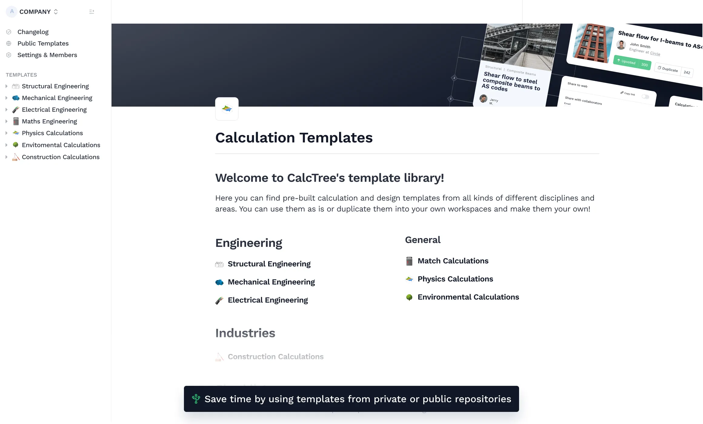 CalcTree - Engineering calculation management software