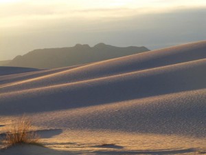 white sand