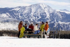 snowy mountain