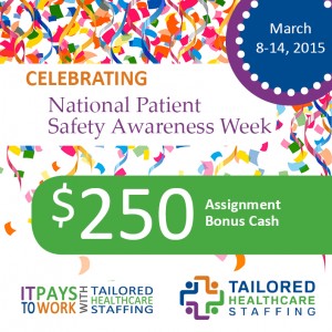 celebrating National patient safety week