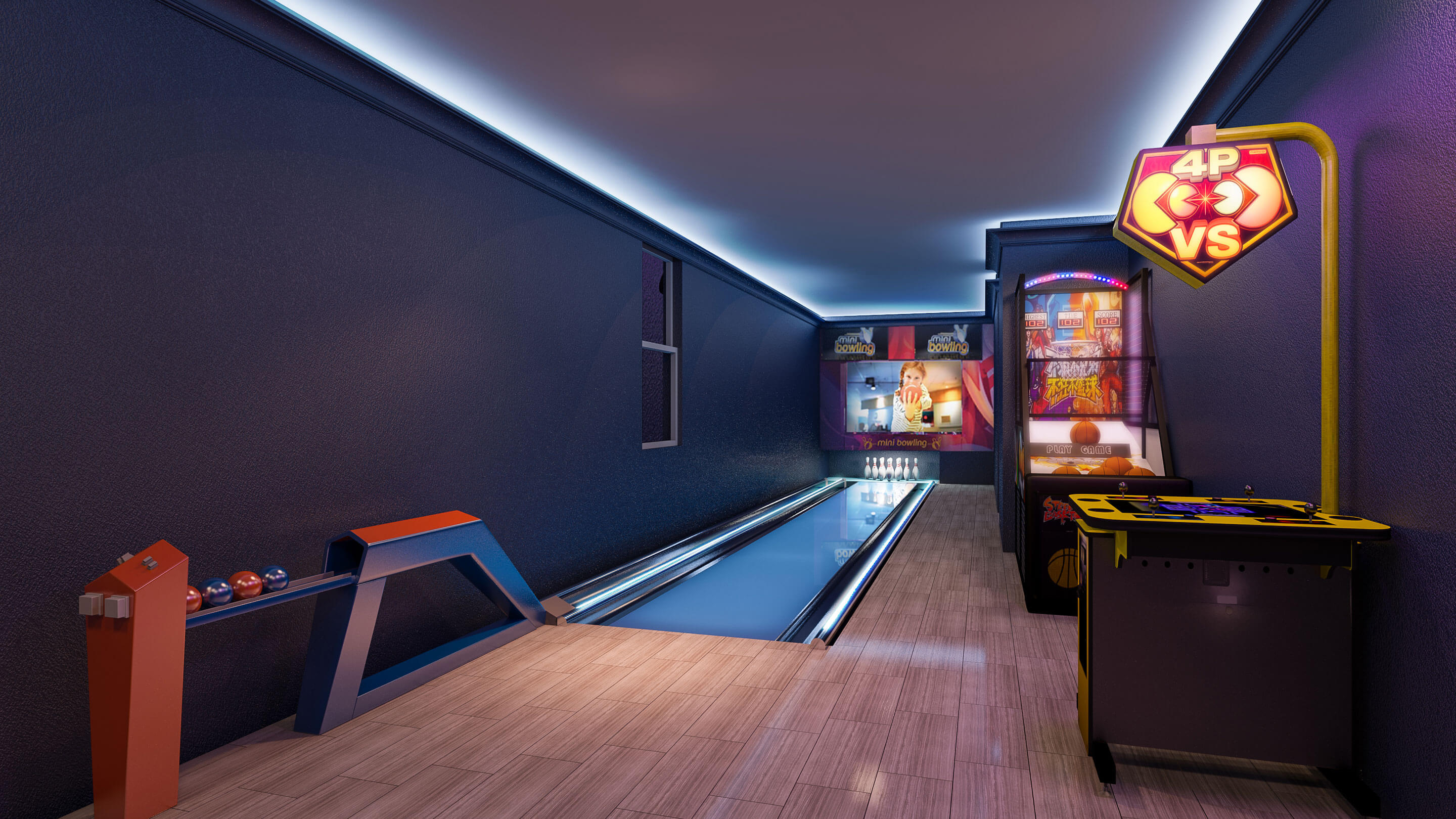 Bowling alley