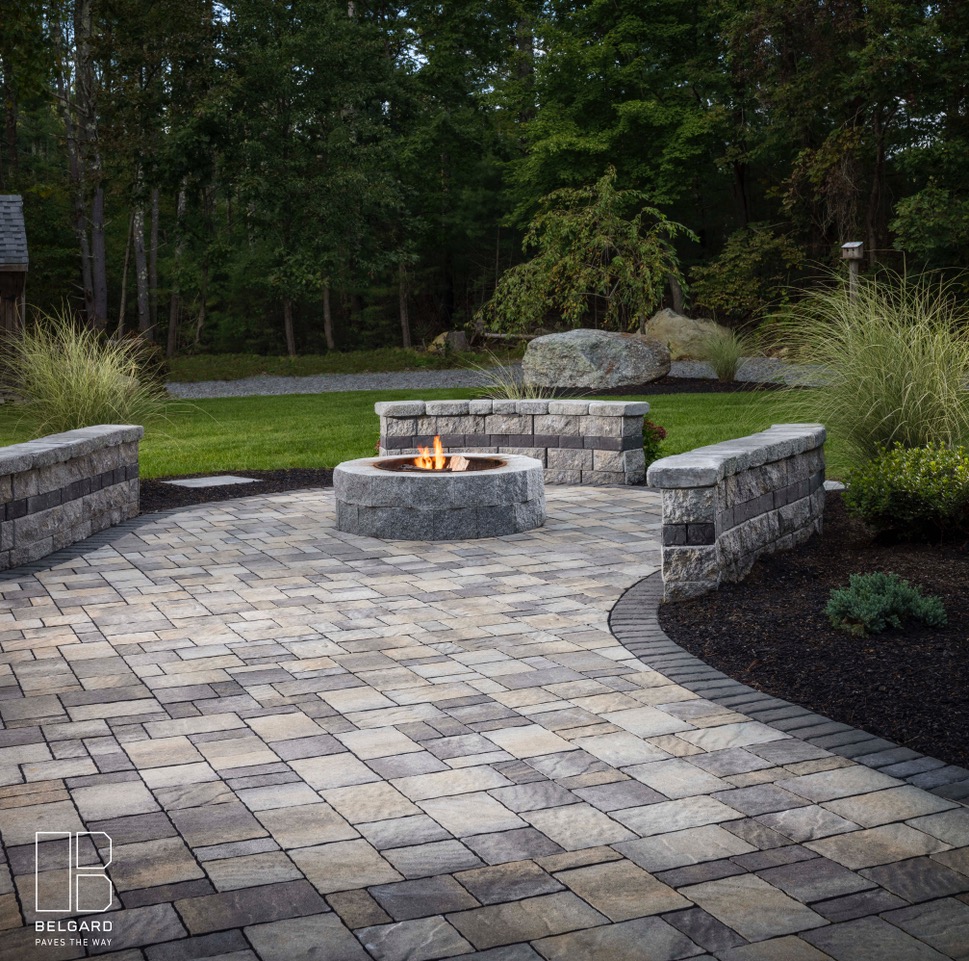 Outdoor Fireplace or Fire Pit Installation CJ Pickering Enterprises