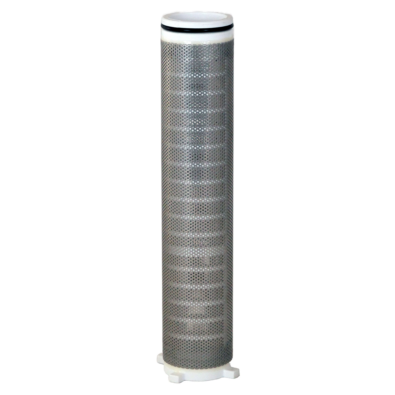 The heavy duty stainless steel mesh is super durable and perfect for higher temperatures and very coarse or rocky abrasive particles.