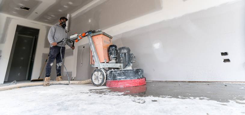 Concrete grinding