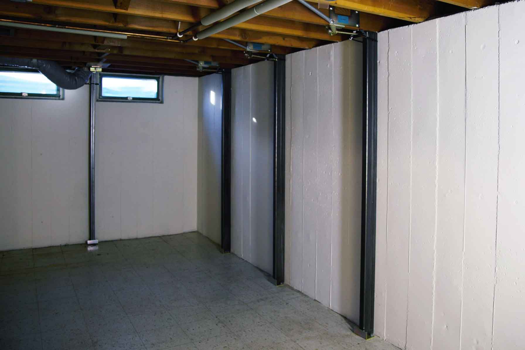 Buckling/Bowing Basement Wall Repair MN Free Estimates