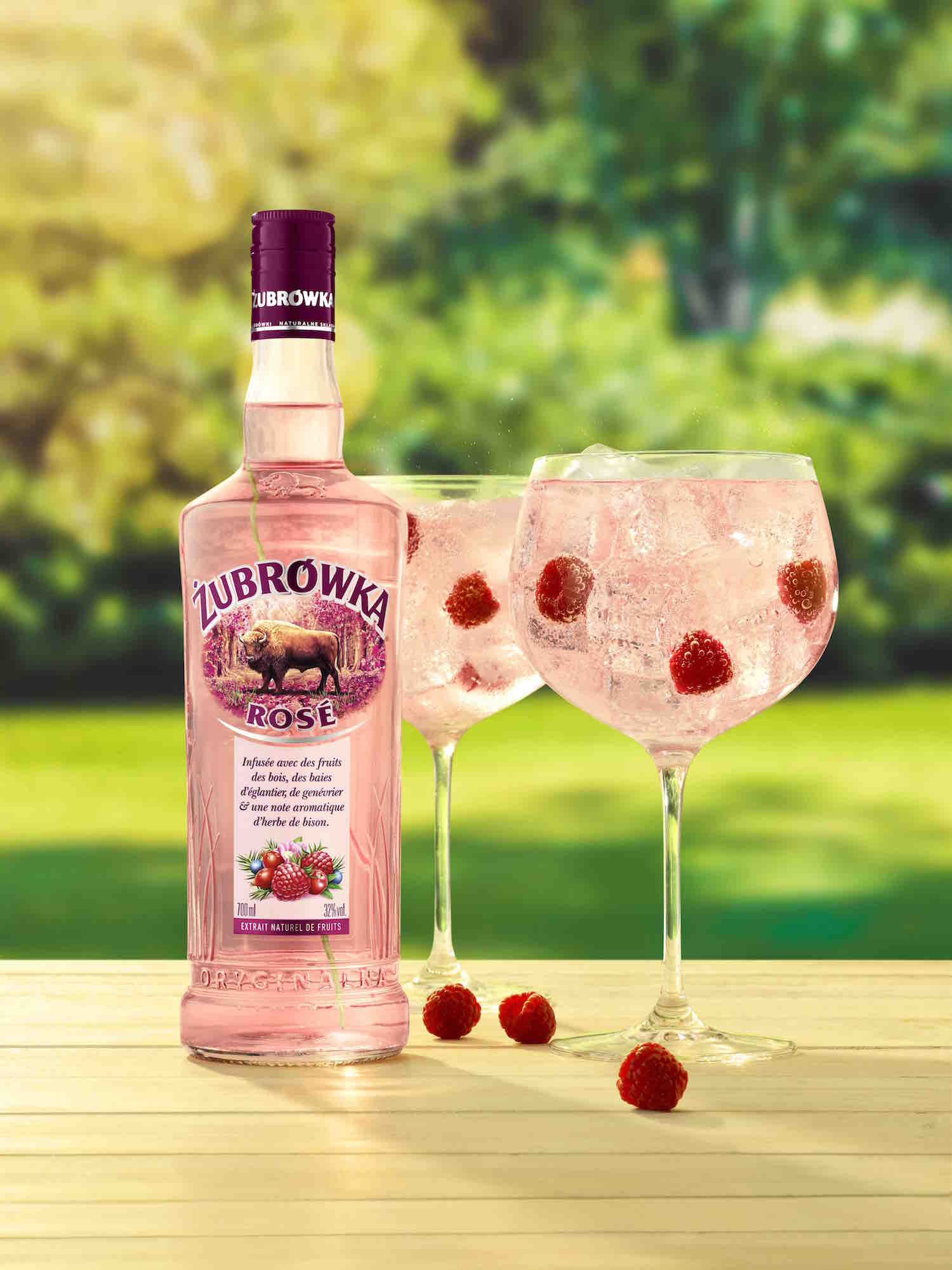 Zubrówka Rosé : pour un apéritif frais et fruité !