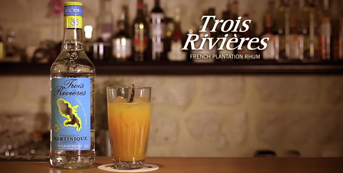 30 secondes pour un cocktail – Rhum Trois Rivières