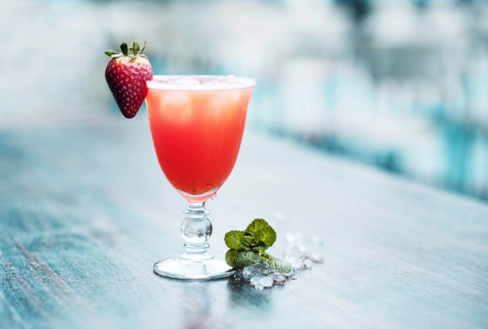 Cointreau Fizz Fraise Menthe