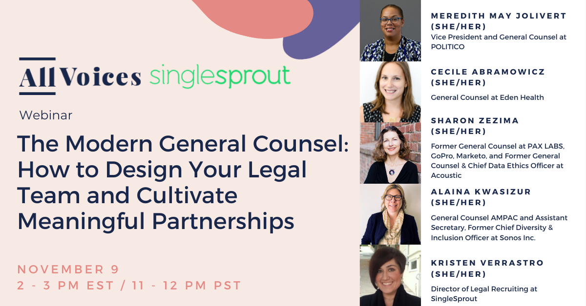 Webinar | The Modern General Counsel: How to Design Your Legal Team and ...
