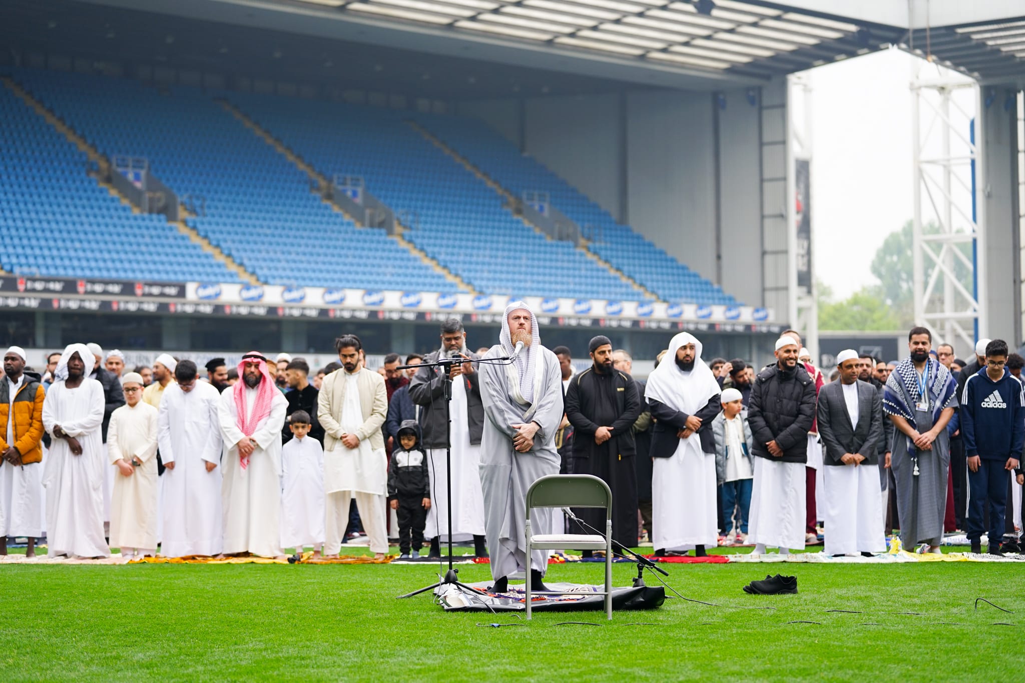 Blackburn Rovers Eid prayers