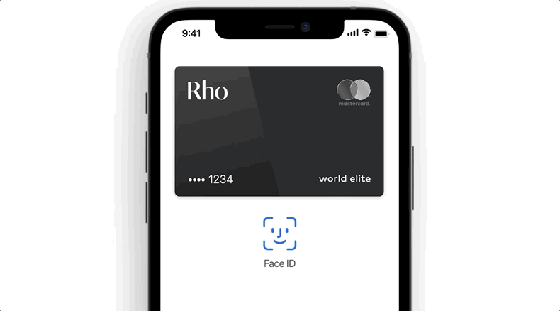 Apple Pay with the Rho Card