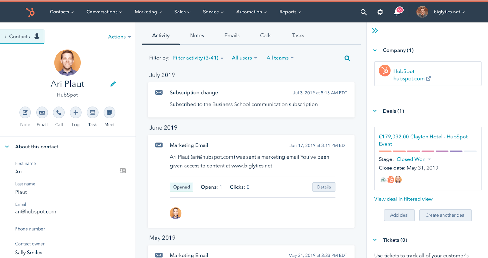 hubspot platform