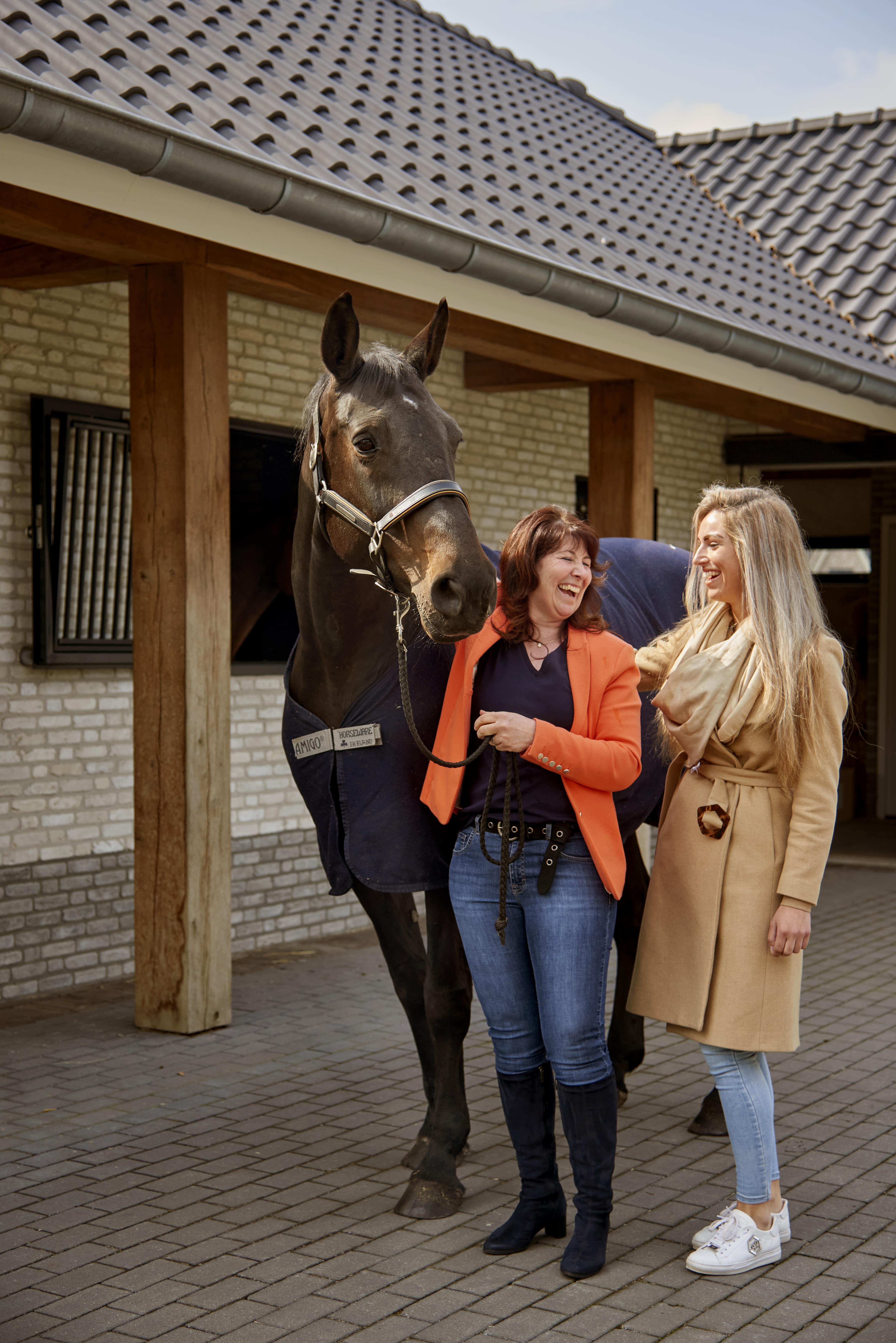 plezier met de paarden
