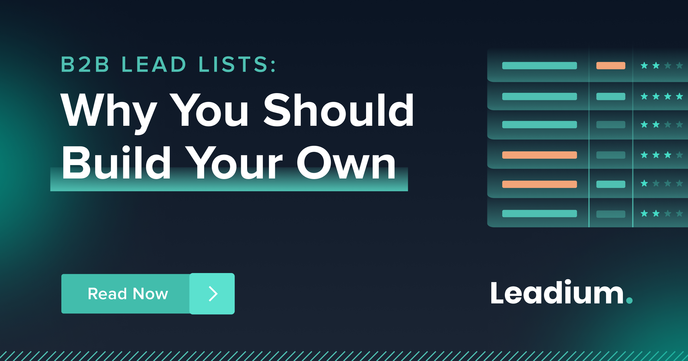 Build Your Own B2B Lead List: A Must-Have Sales Strategy | B2B Outbound ...