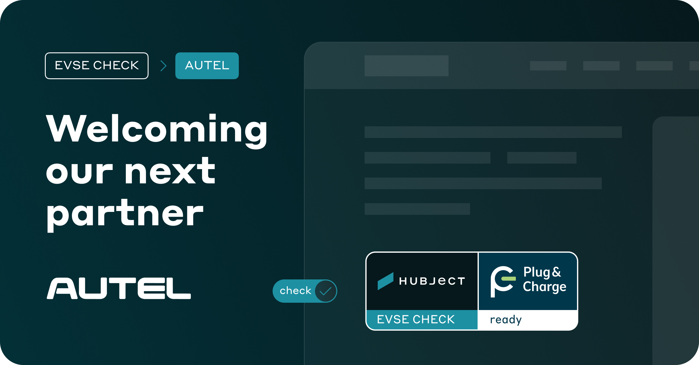 Autel’s MaxiCharger newest member of Hubject’s Plug&Charge