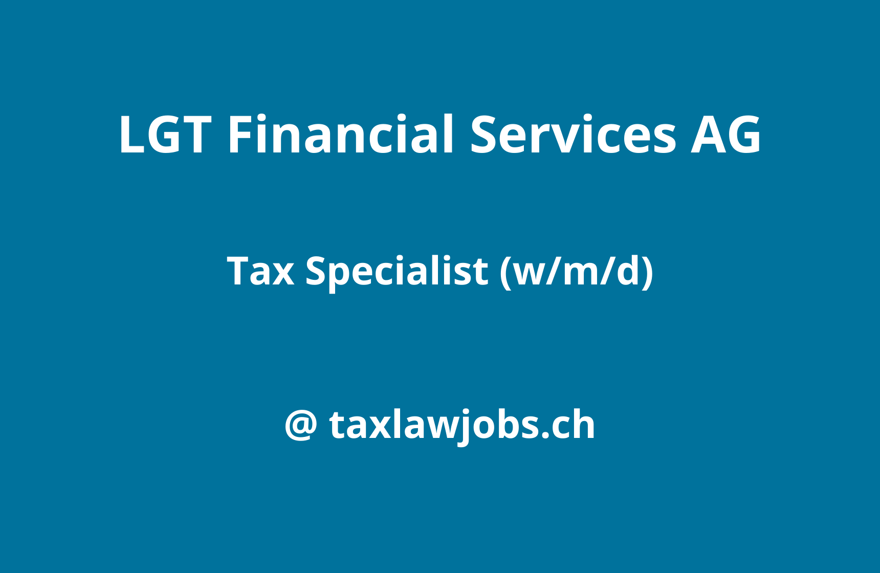 Das Tax Team betreut die verschiedenen Geschäftsbereiche bei operationellen steuerlichen Fragen, die sich im internationalen Kontext ergeben. Als Schnittstelle zu anderen Fachbereichen sind Sie, vom Standort Zürich oder Bendern aus, eine wichtige und geschätzte Ansprechperson.