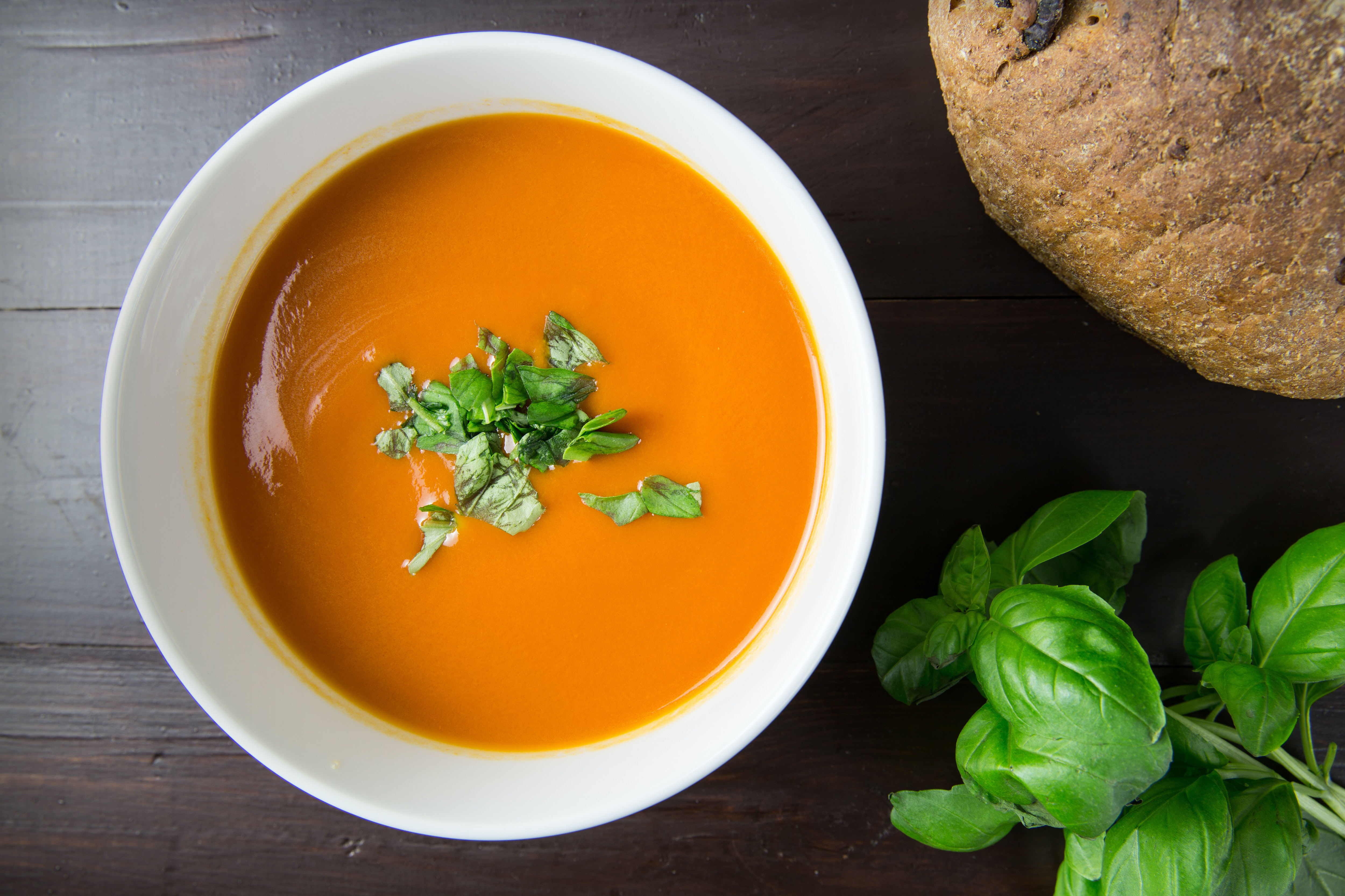 Bowl of tomato soup