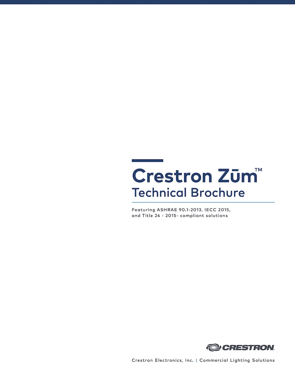 Crestron Zūm™ Technical Brochur