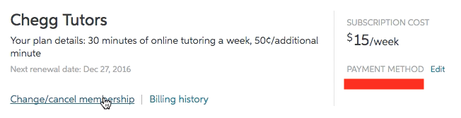 cancel chegg 3