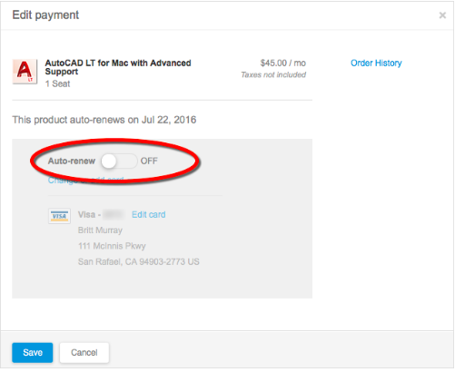 Cancel Autodesk step 4