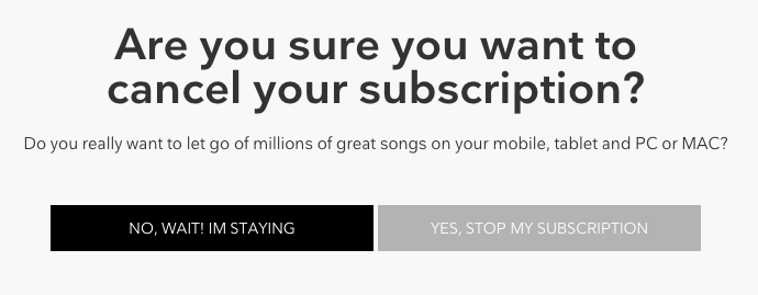 cancel Tidal 3