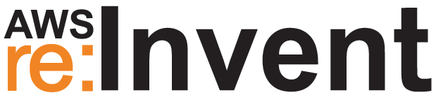 "AWS re:Invent" logo.