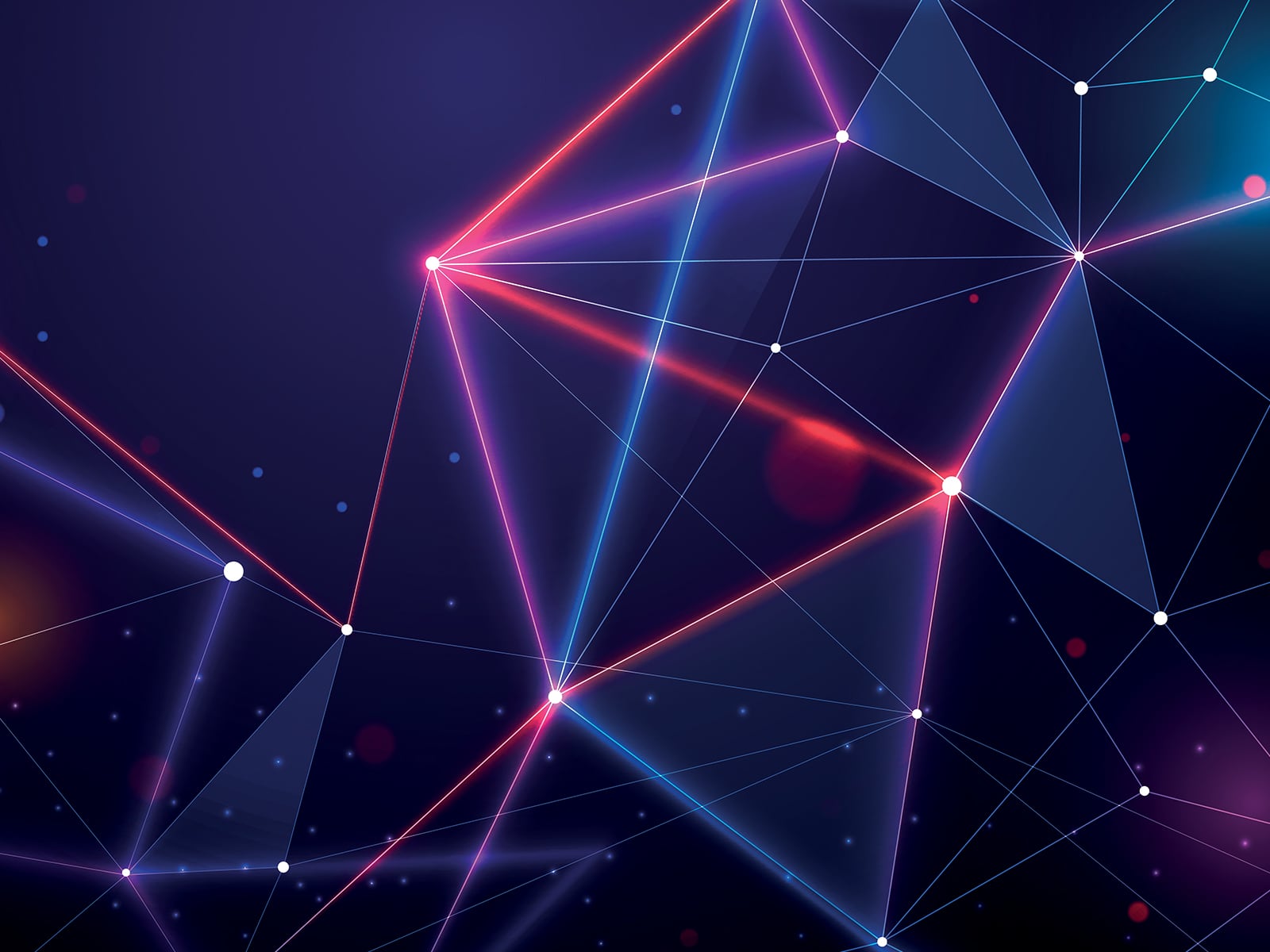 Abstract image of network