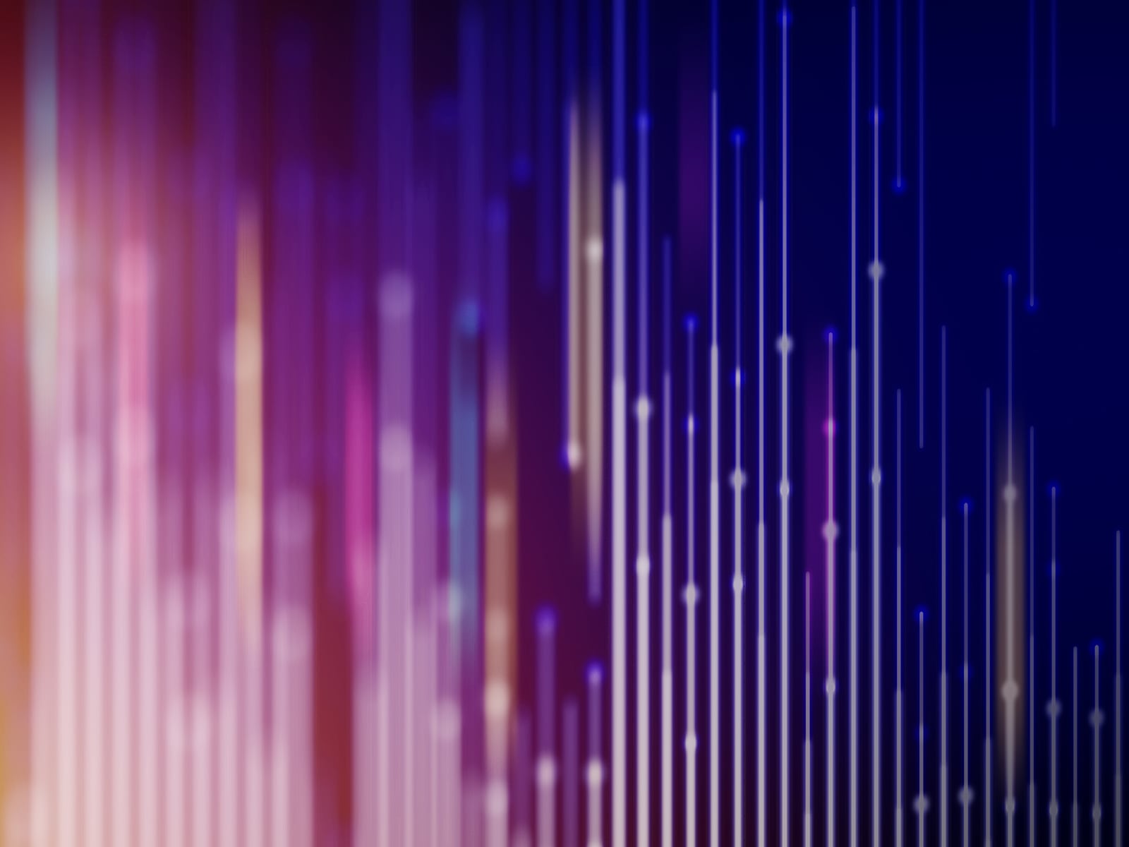 Futuristic presentation of code moving on screen