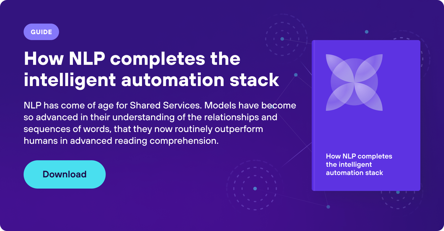 How NLP Completes the intelligent automation stack