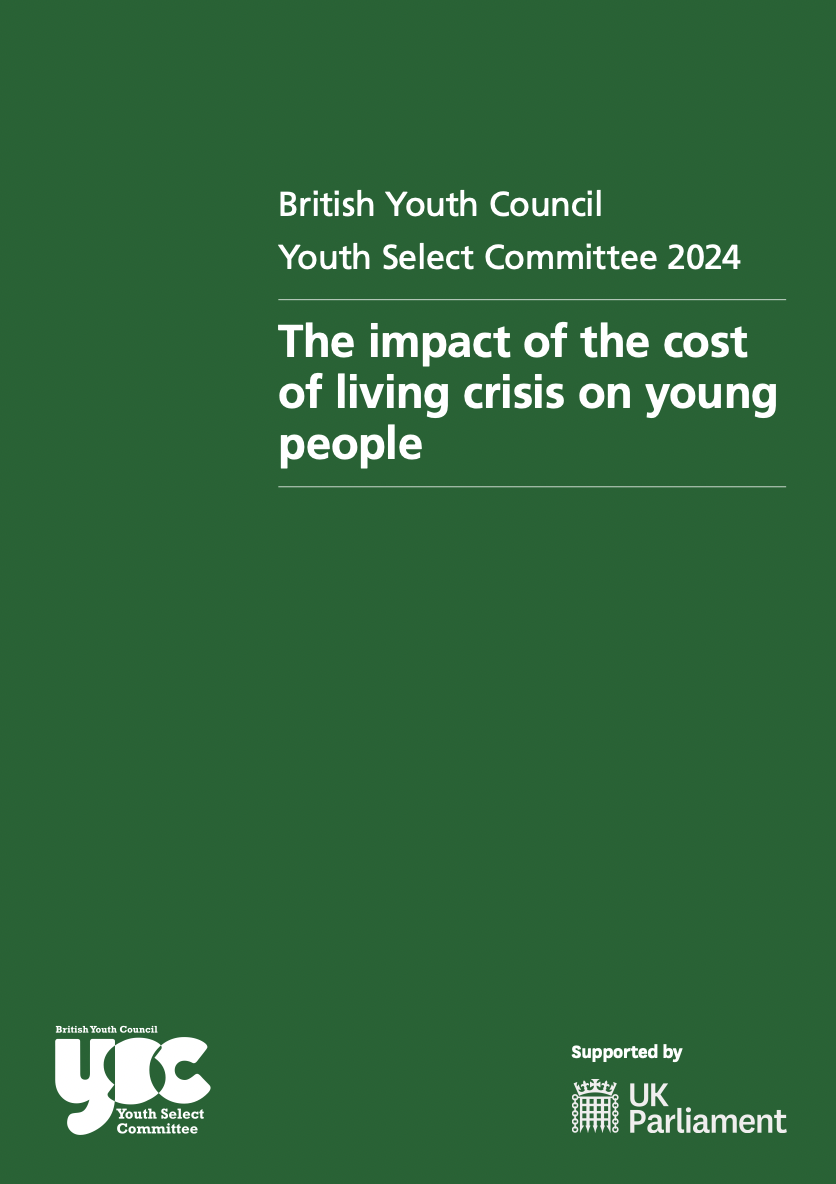The impact of the cost of living crisis on young people