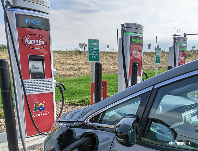 DC fast charging at fuel and convenience locations