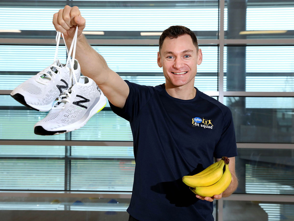 David Gillick Fyffes Fit Squad Coach