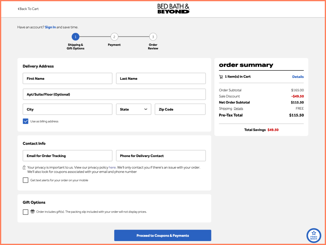 35 Stunning Examples of Checkout Pages