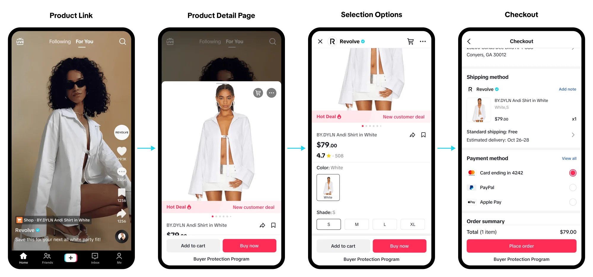 Image showcasing TikTok eCommerce: 40 Brilliant Ideas (With Examples) For 2024