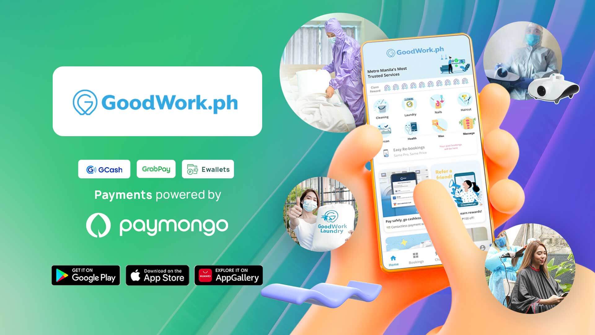 GoodWork.ph The app for your home cleaning needs and more