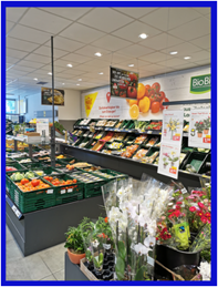 Photo de l'intérieur du Netto, premier actif de la SCPI Iroko ZEN