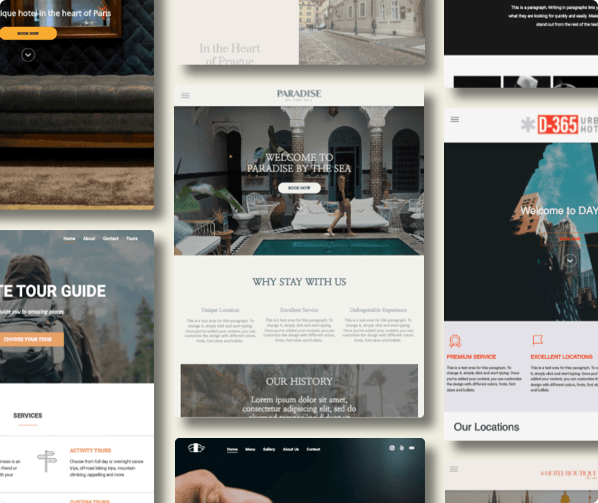 Website templates