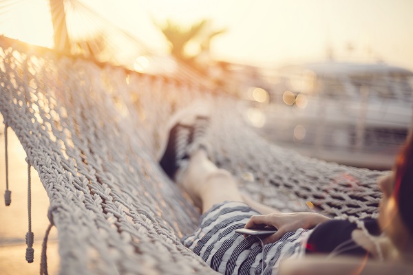 Woman In Hammock