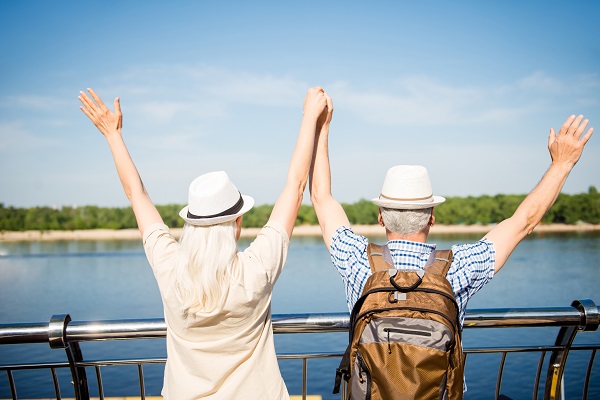 Happy Couple On Holiday