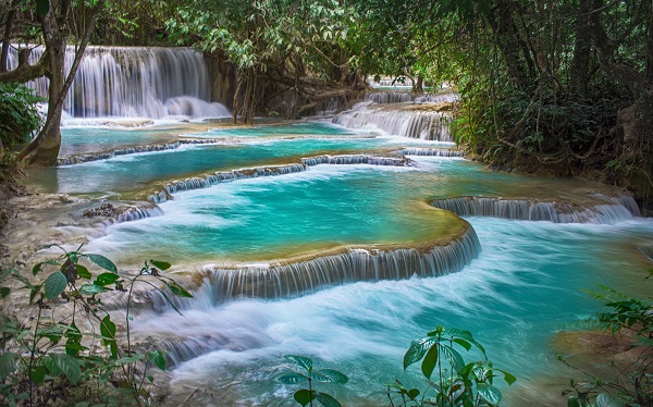 Kuang Si Waterfall